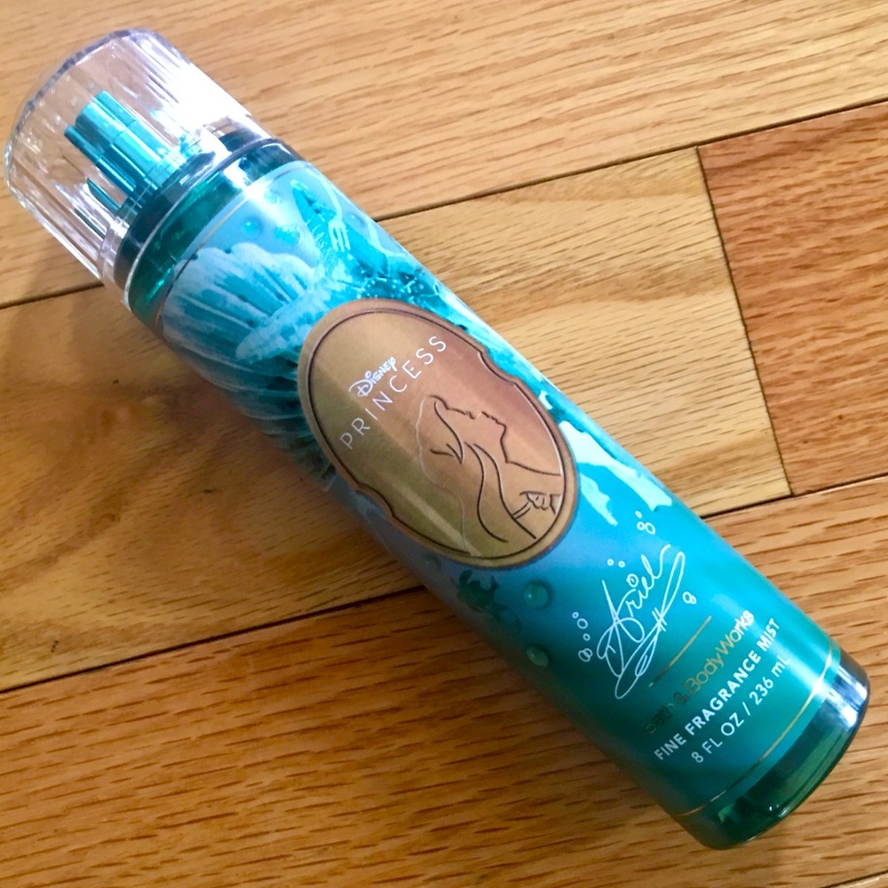 Bath & Body Works Disney Princess Ariel Body Mist - Teal